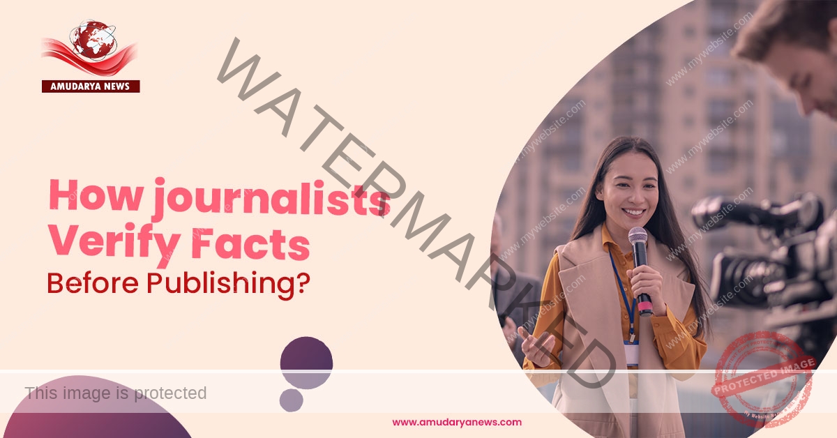 How Journalists Verify Facts Before Publishing?