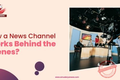 How a News Channel Works Behind the Scenes